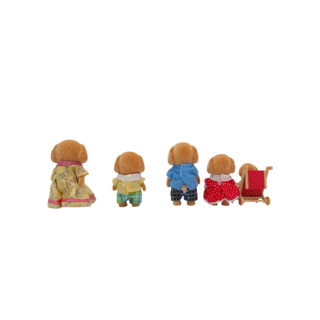 Sylvanian Families - Famille chiens caniches - x5 Très bon état - Vue 3 - 